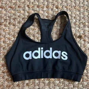 Adidas Black Sports Bra